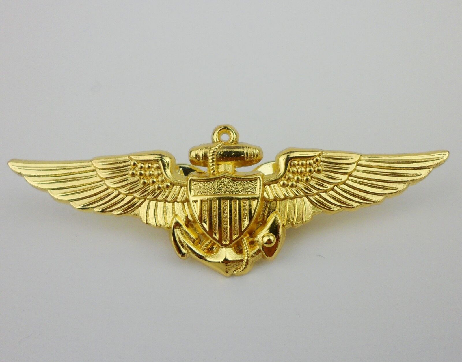 WWII U.S.Navy-Marines Pilot Aviator Wings Pin Badge-D59