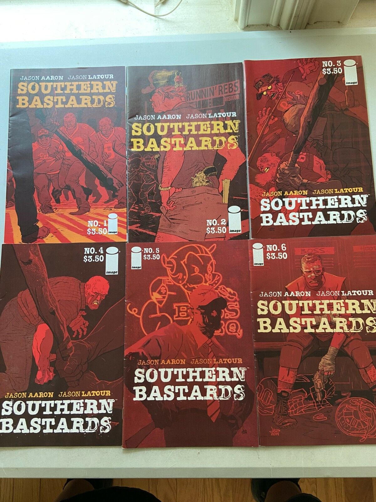 Southern Bastards Comic Book Lot of 14 IMAGE 2014, 2015 Jason Aaron