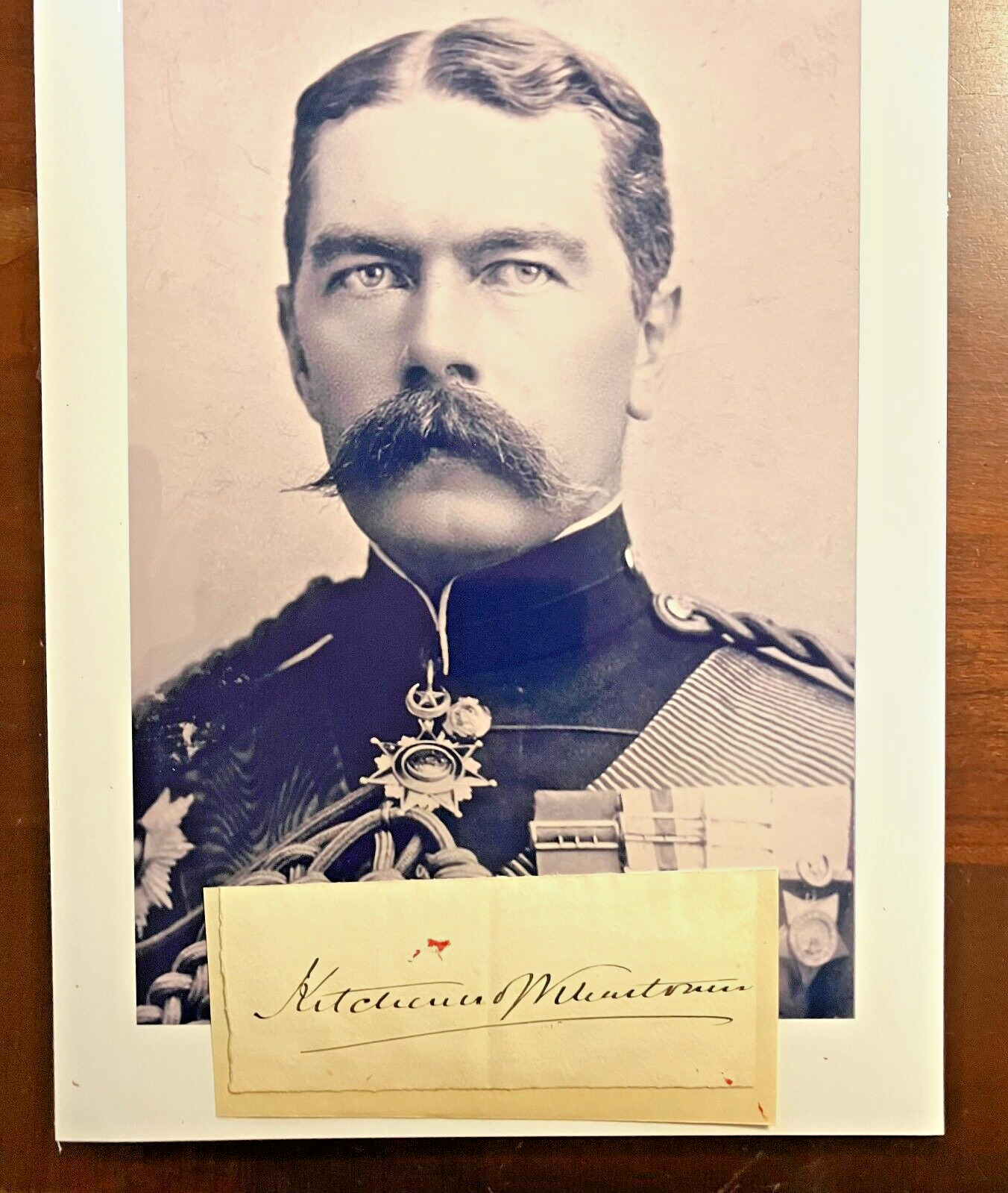 Herbert Kitchener Autograph Boer War KIA WWI