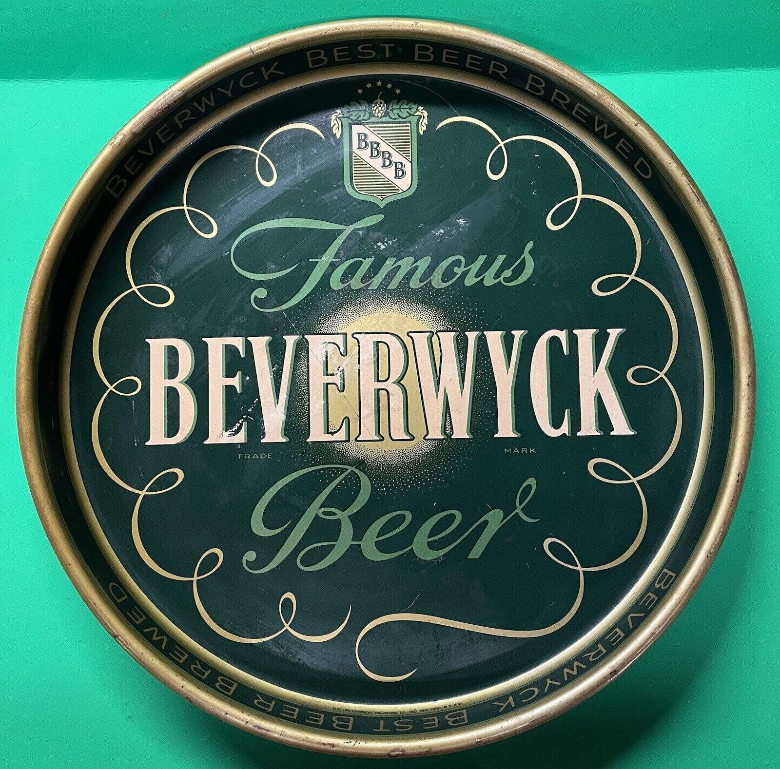 Vintage Beverwyck Beer Tray