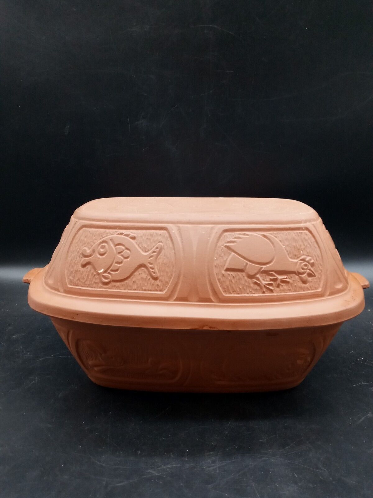 VTG McCoy Pottery Terracotta Clay Baker Rooster
