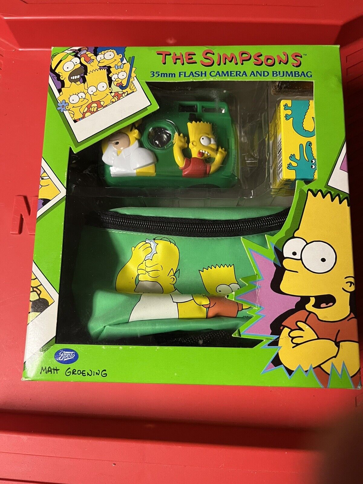 The Simpsons 35mm Flash Camera And Bumbag