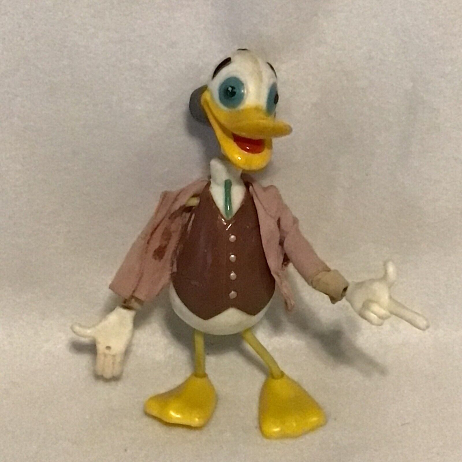 Vintage 1961 Marx Toys Walt Disney\'s Professor Ludwig Von Drake Bendy Toy