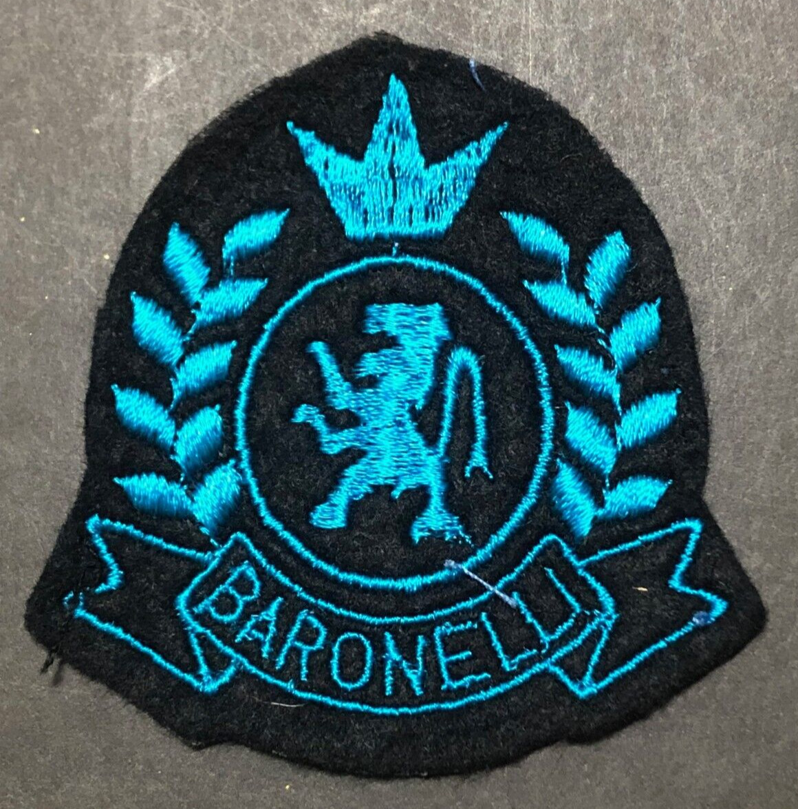 Baronelli Crest Woven Patch