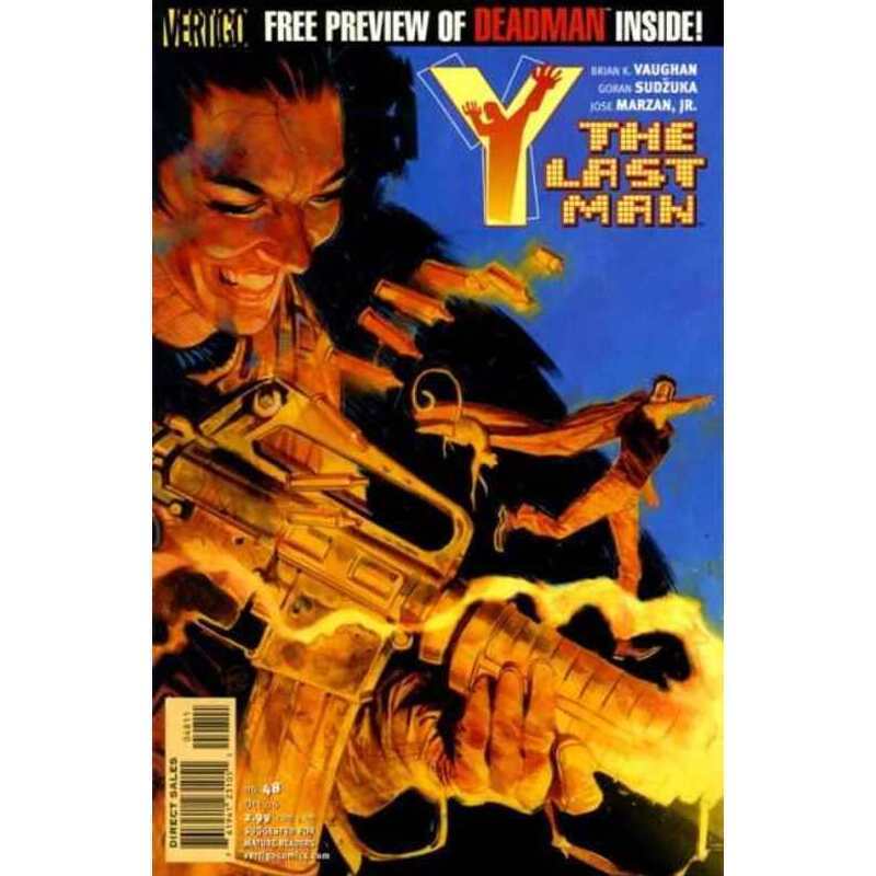 Y: The Last Man #48 in Near Mint condition. DC comics [g'