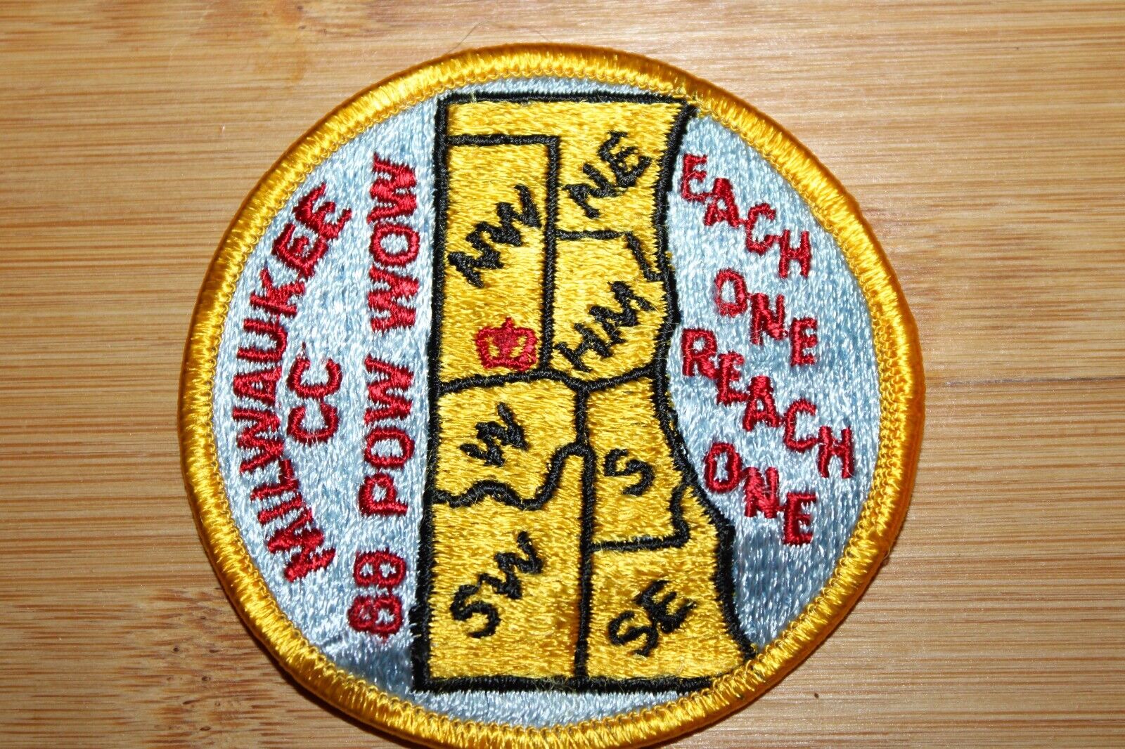 Vintage Milwaukee 1988 Pow Wow Boy Scouts of America BSA Patch