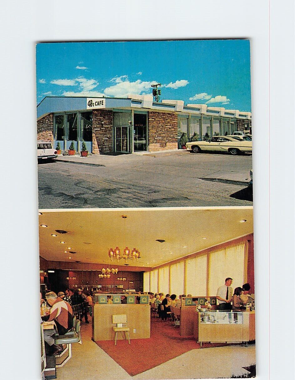 Postcard 4 B\'s Restaurant Bozeman Montana USA