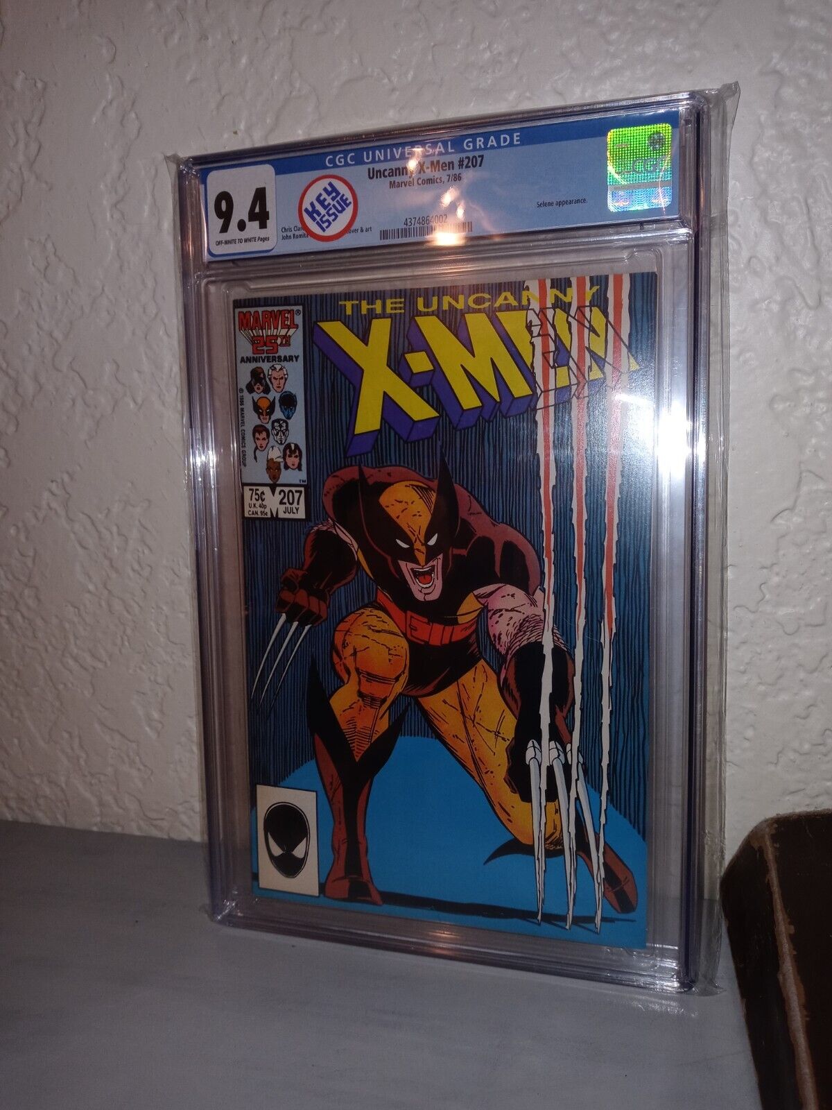 Xmen # 207 Iconic Wolverine cover