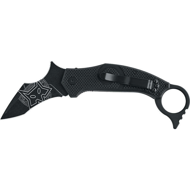 Fox Knives Wihongi Folding Karambit FX-653 Black G10 N690 Stainless Pocket Knife