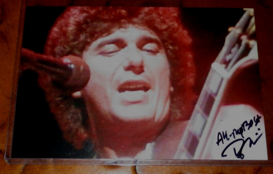 Rob Parissi signed autographed PHOTO singer Wild Cherry Play That Funky Music