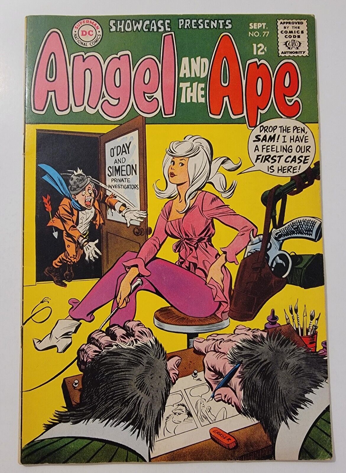 SHOWCASE Presents #77 VF+ 1st App. Angel And The Ape 1968 Silver Age High Grade 
