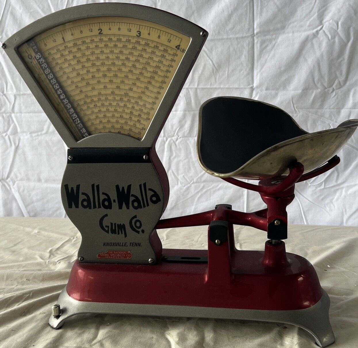Extremely RARE Vintage Walla-Walla Gum Co. Candy Scale