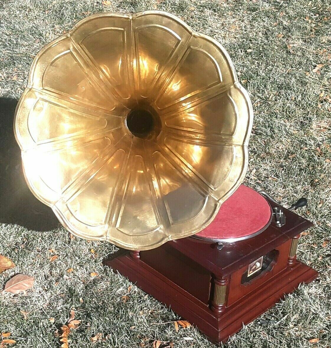 Replica Masters Voice Gramophone Vintage Thorens Reproduction Excellent Working
