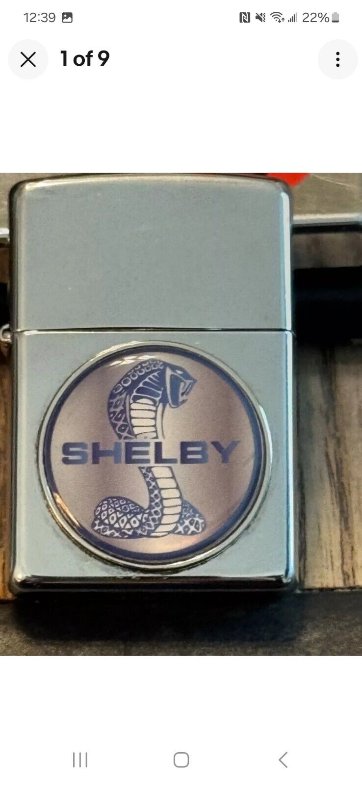Vintage Shelby Zippo