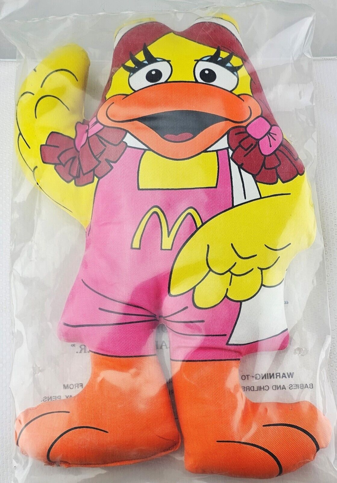 McDonalds 1987 Birdie Cloth Plush 12.5\