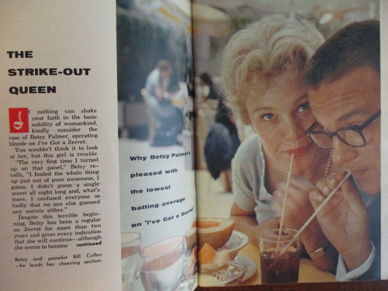 1960 TV Guide(BETSY PALMER/I\'VE GOT SECRET/MERV GRIFFIN/DEBBIE DRAKE/DIANE BAKER