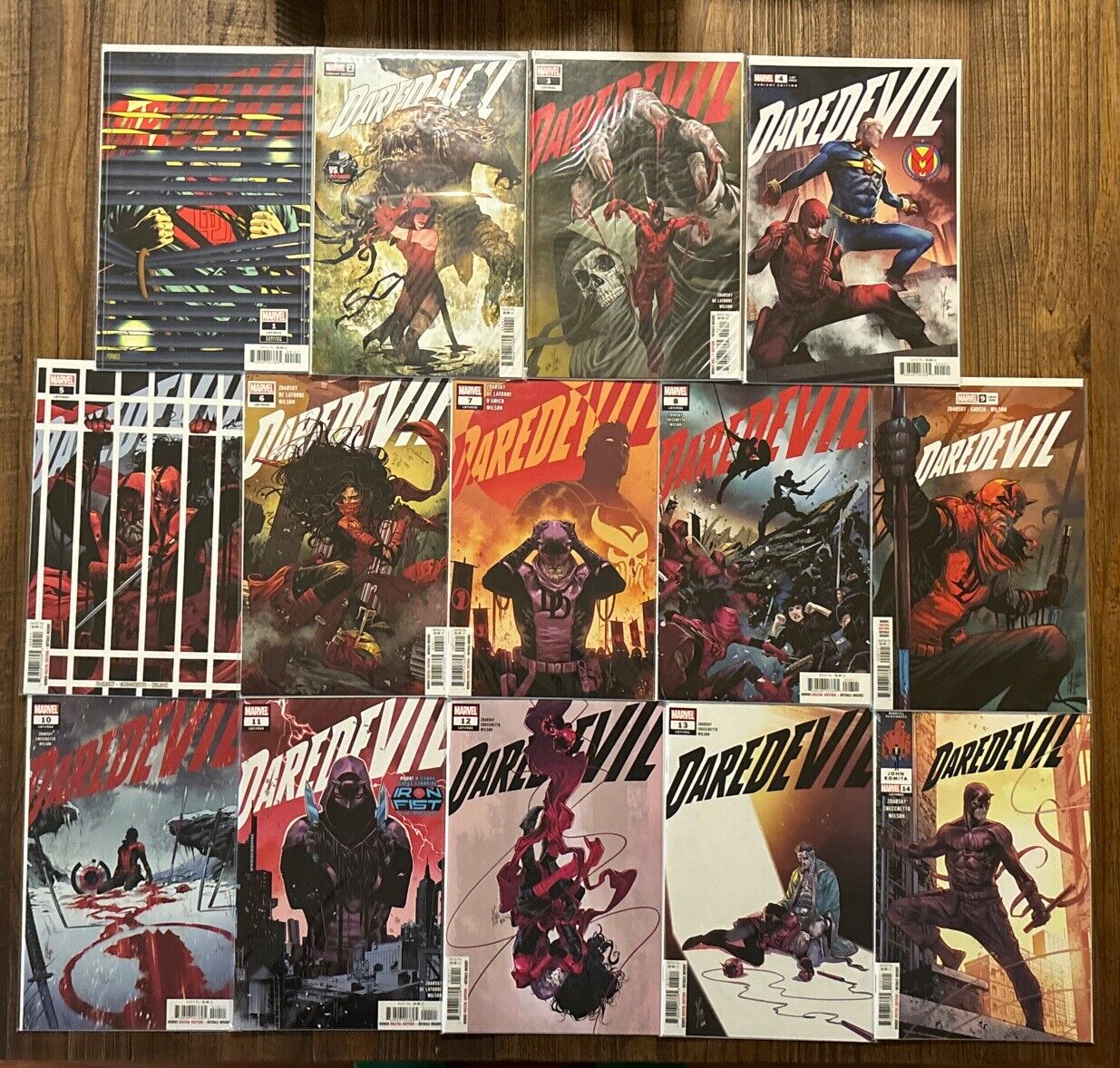 Daredevil #1-14 (Marvel 2022) Complete Run Set- Chip Zdarsky-All First Prints