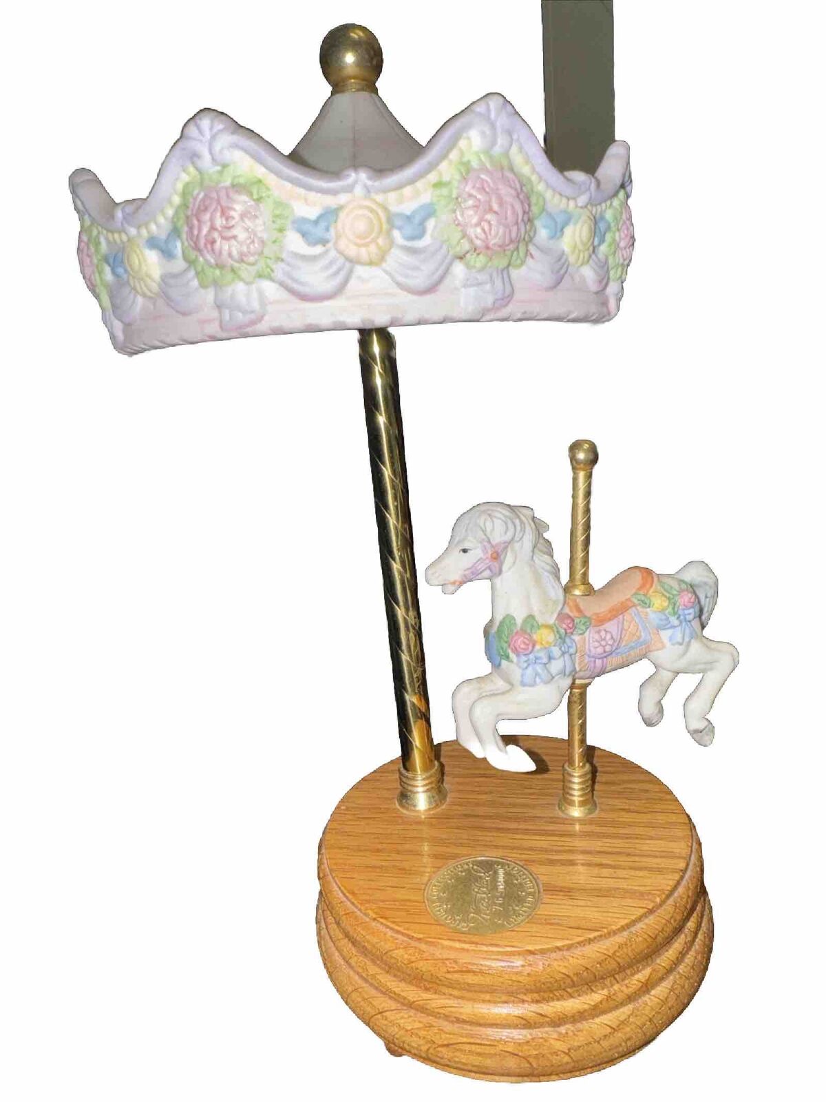Westland 1989 Horse Carousel Music Box “In The Old Good Summertime”
