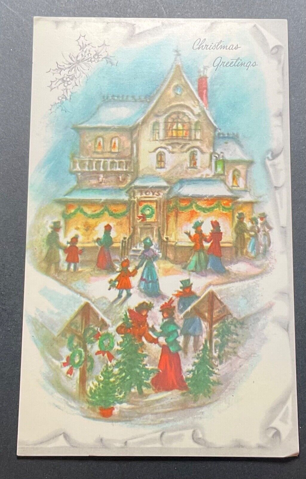 Holiday Postcard The Good Old Fashioned Wishes Are Still The Best Merry Christma