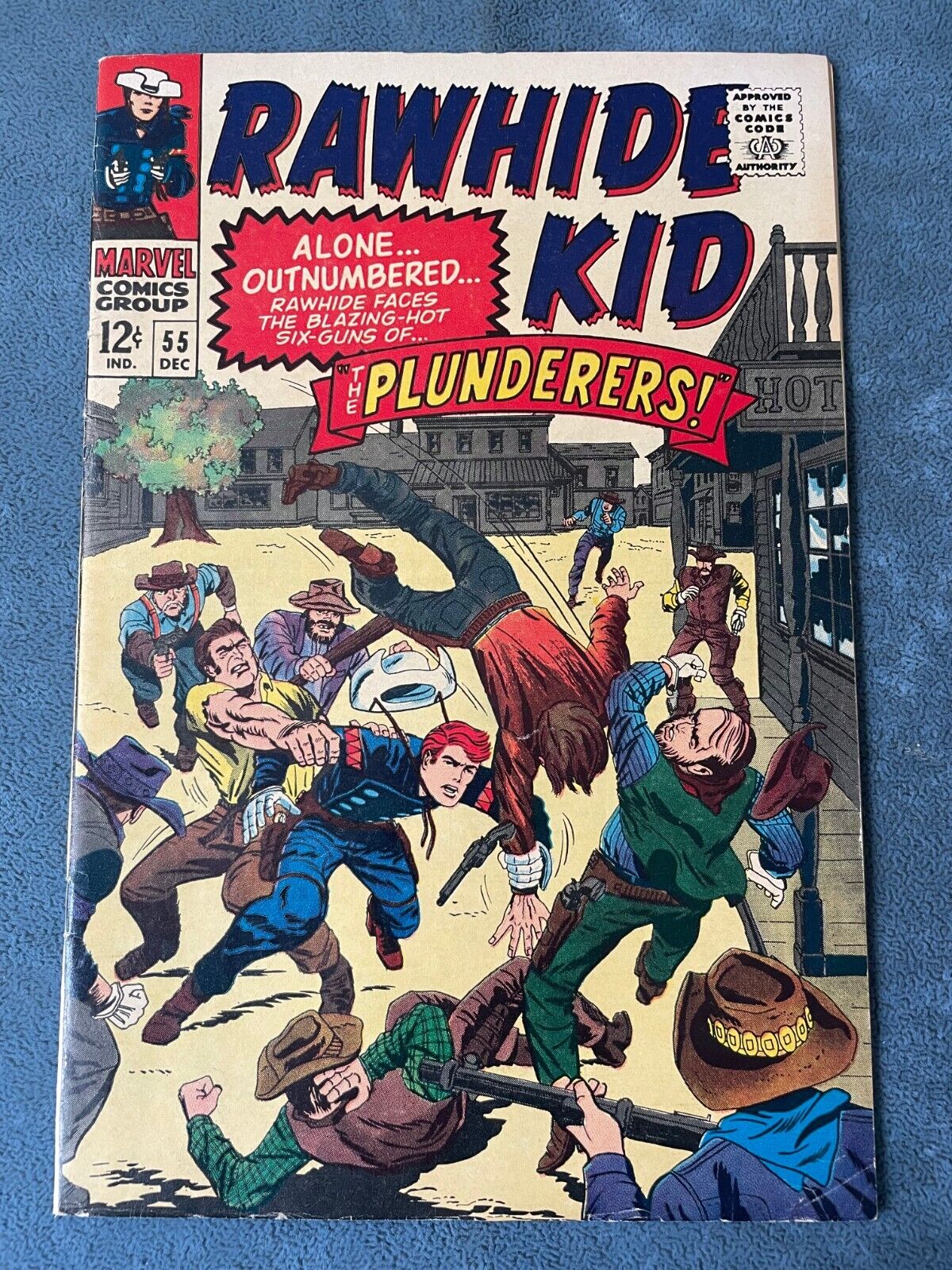 Rawhide Kid #55 1966 Marvel Comic Book Western Stan Lee Larry Lieber FN