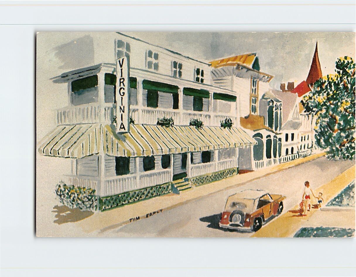 Postcard Virginia Hotel Cape May NJ USA