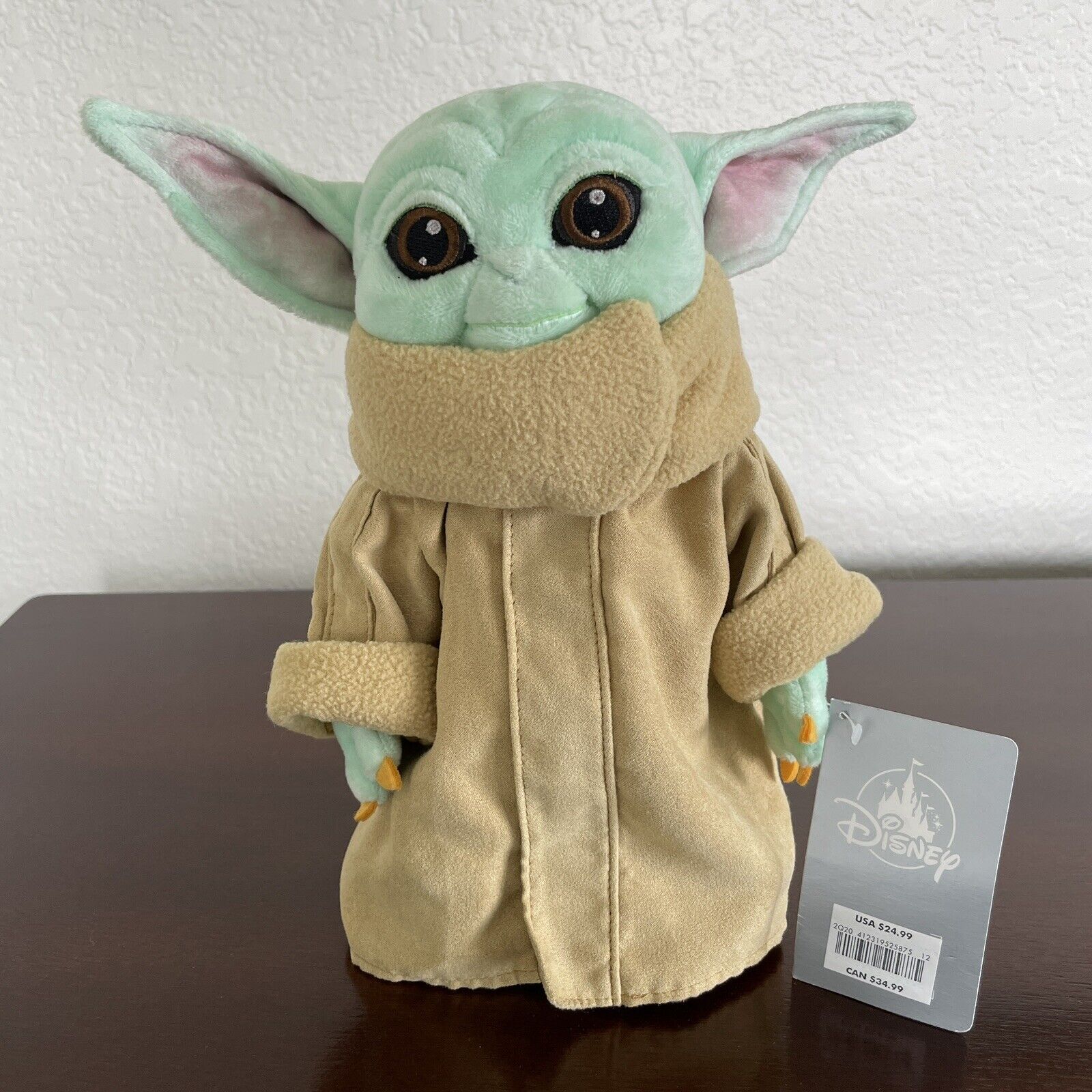 Disney Star Wars The Mandalorian The Child Baby Yoda Grogu 11” Plush NWT