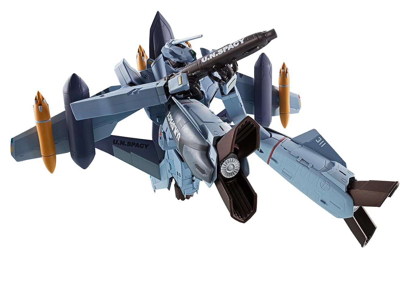 HI-METAL R Macross Zero VF-0A Phoenix KudoShin Use+QF-2200D-B Ghost Figure Japan