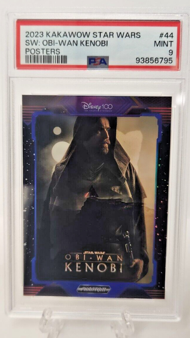 2023 Kakawow Star Wars Obi-Wan Kenobi Iconic Posters SSP /125 PSA 9