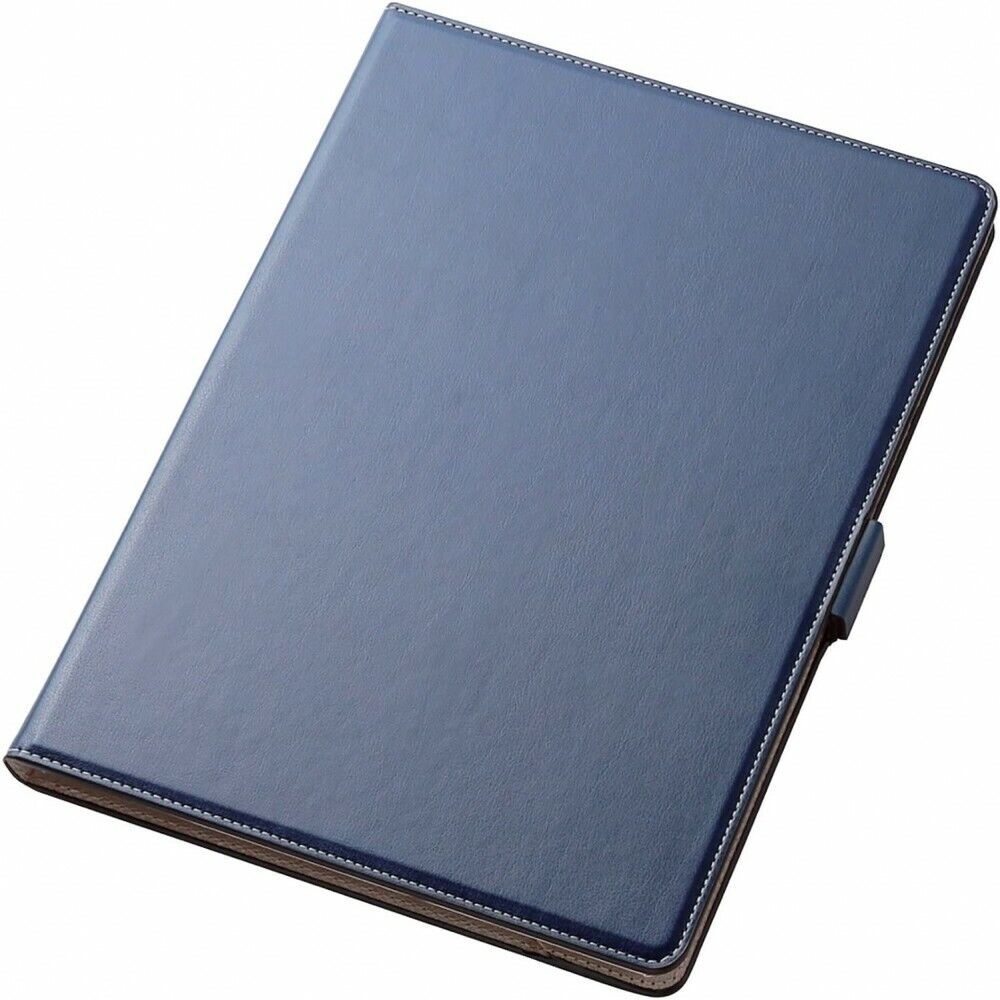ELECOM iPad Pro 10.5 flap cover blue TB-A17360BU year soft leather 360 degree
