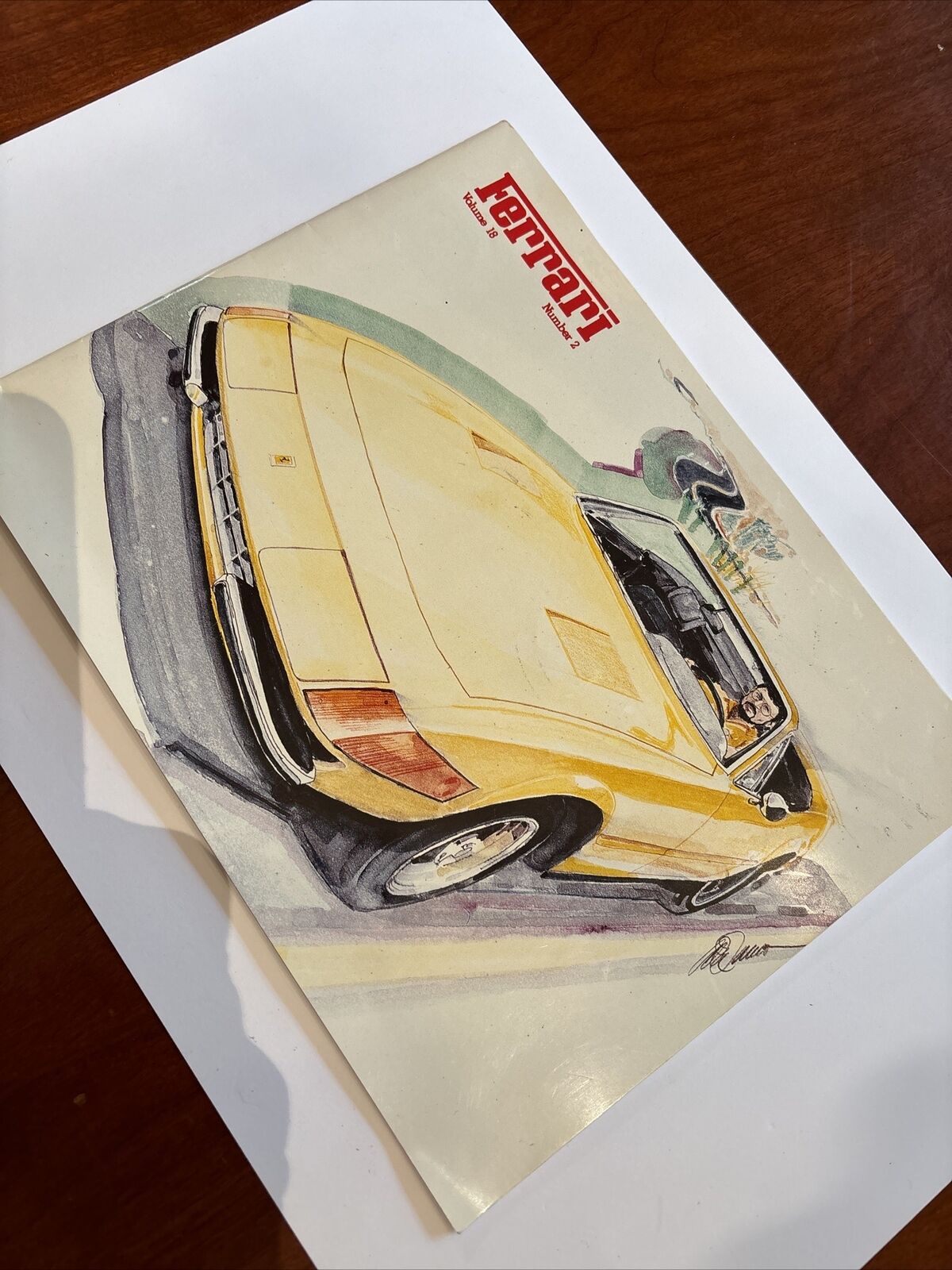 Vintage Ferrari Vol #18 number 2 1987 publication