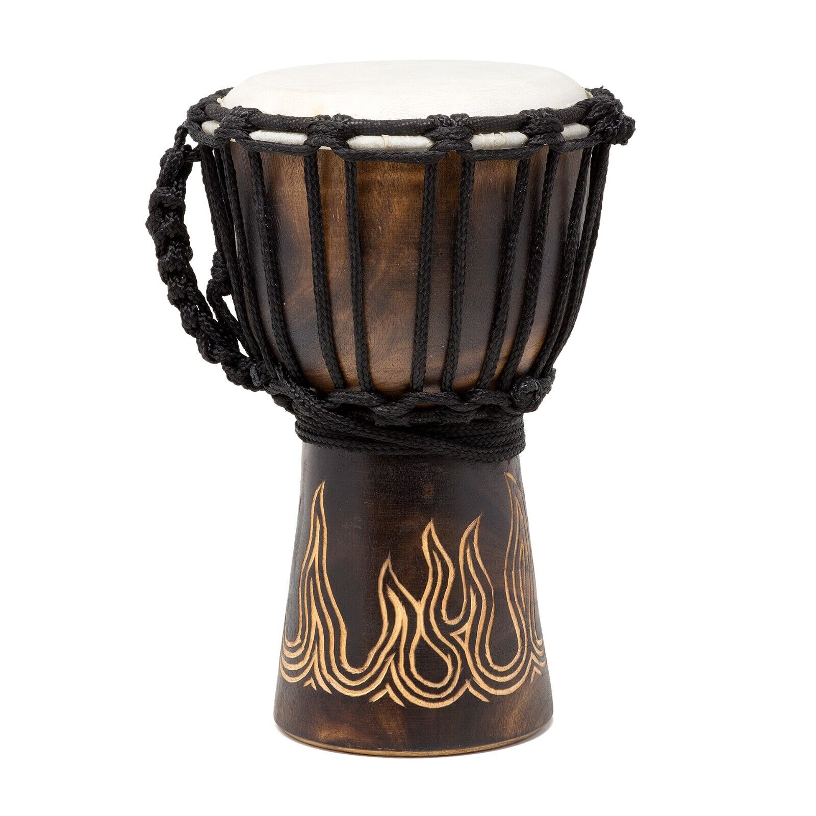 Handcrafted Djembe Drums  Carved Flamme Collection 10\