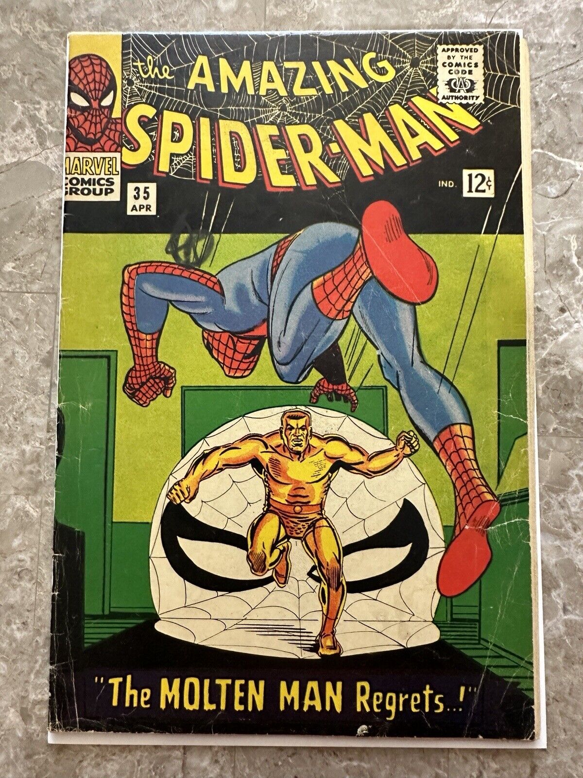 Amazing Spider-Man #35 VG- (1966 Marvel Comics)