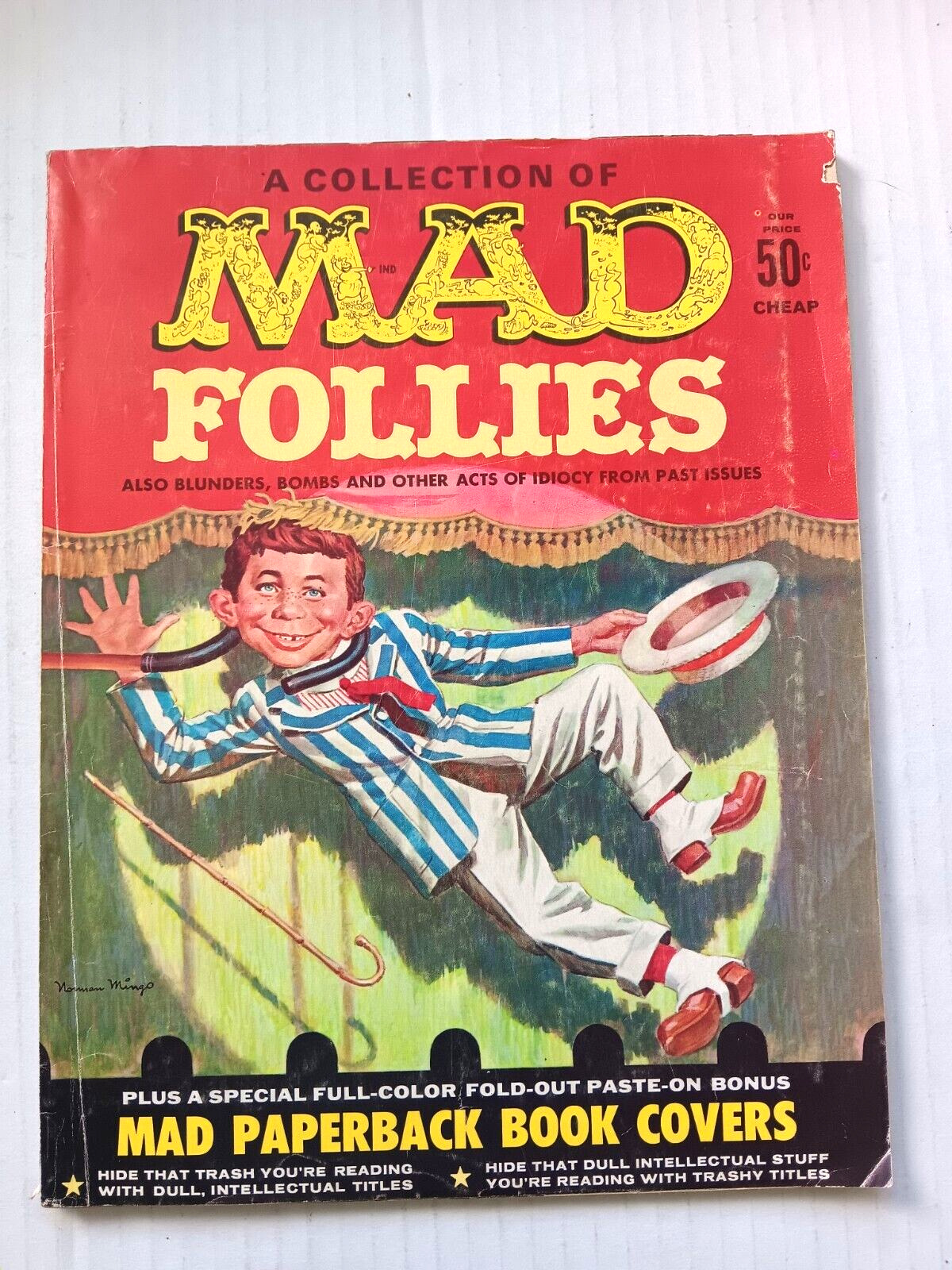 Vintage Mad Magazine Collection of Mad Follies Magazine 1963 Comic Book