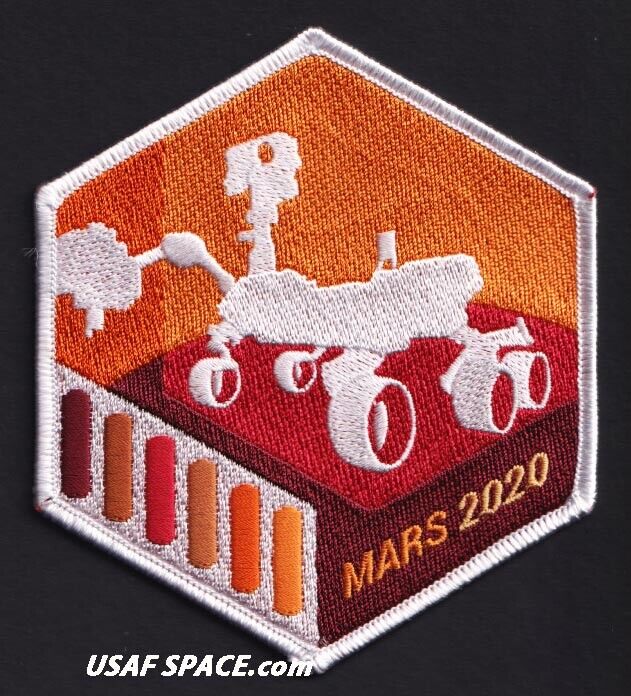 Authentic MARS 2020 PERSEVERANCE- NASA JPL USAF SPACE- 4\
