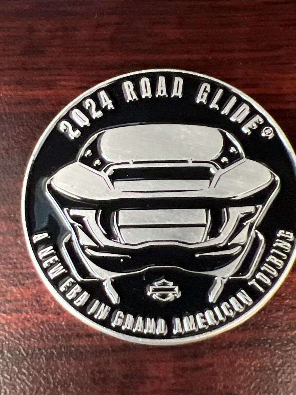 Rare Harley Davidson Authorized Dealer Challenge Coin 2024 Roadglide Streetglid