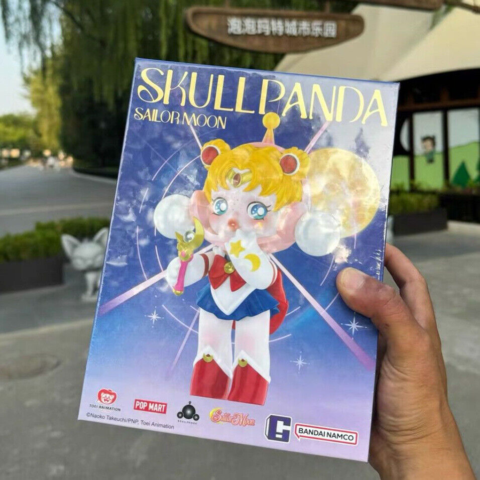 Pop Mart Skullpanda X Sailor Moon Figure Factory Sealed Box