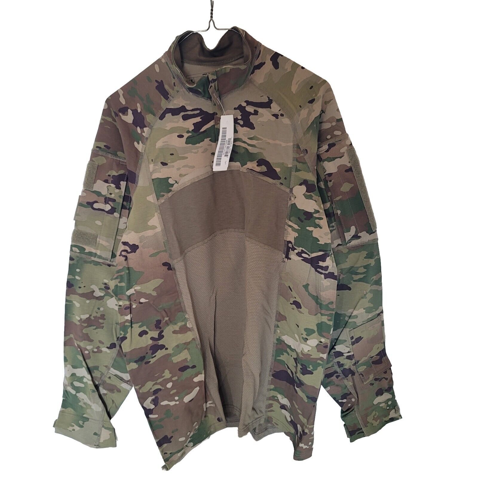 Army OCP Advanced Quarter Zip Combat Shirt Fire Resistant  XL New