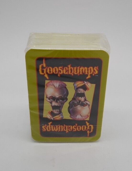 NEW Vintage 1996 RL Stine Goosebumps Miniature Playing Cards Deck RARE