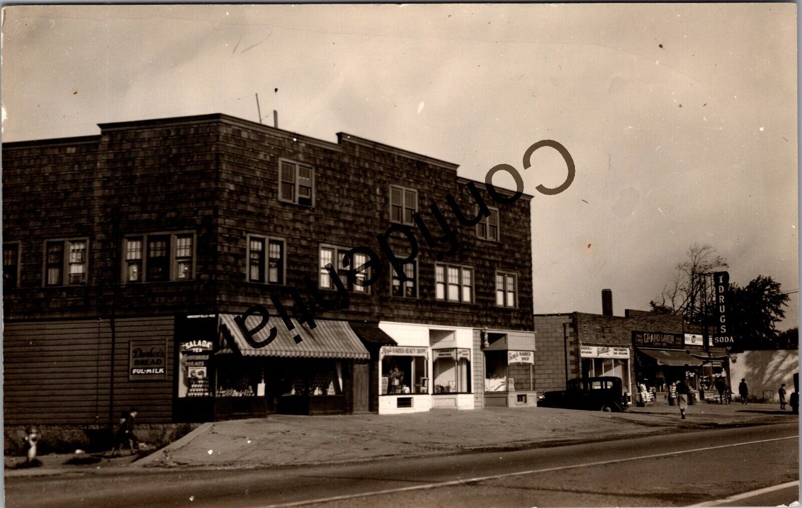 Real Photo Stores Pre Hollywood Theater At Mattydale Salina NY RP RPPC N170