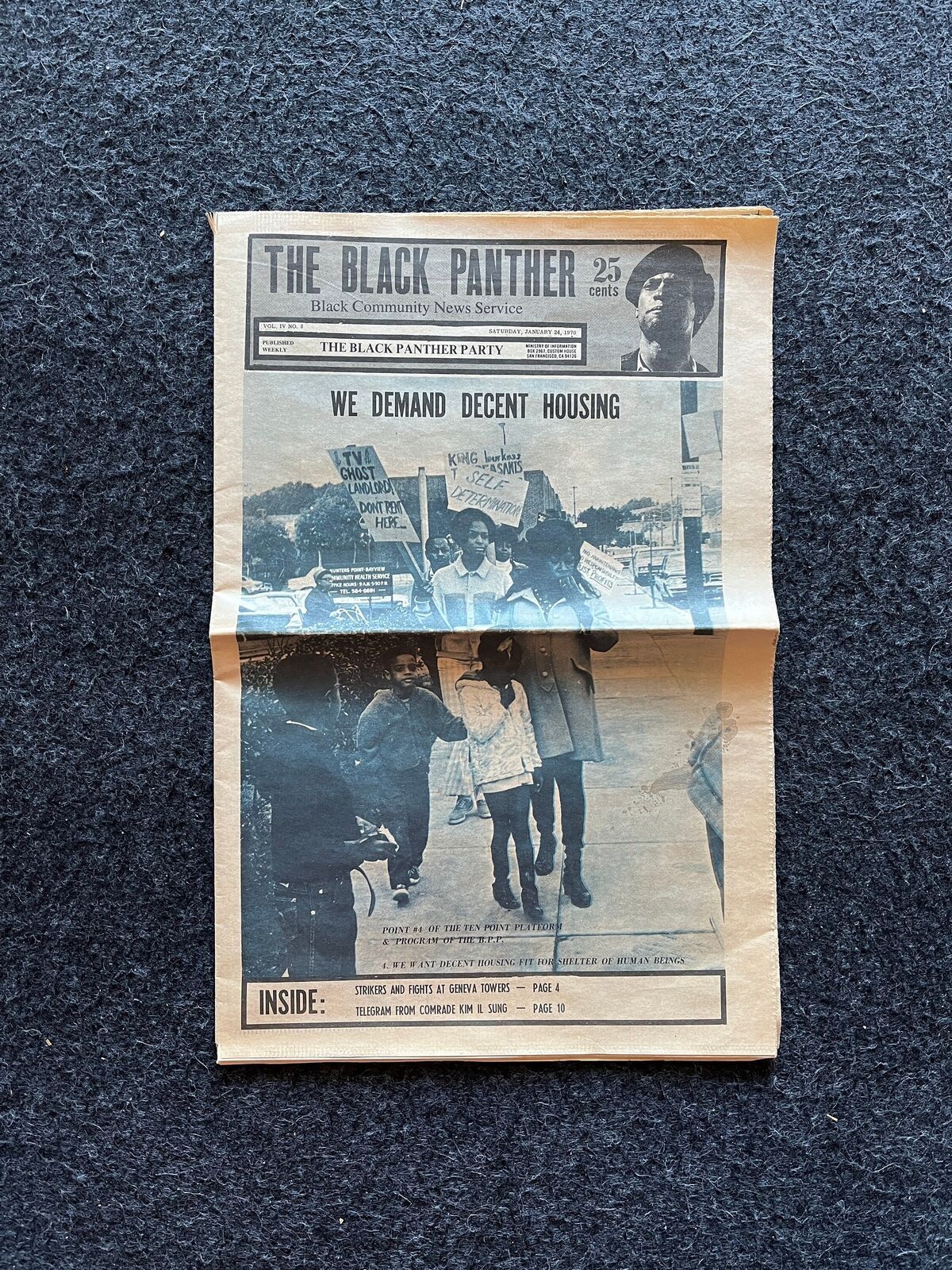1971 Affordable Housing Black Panther Political Party, Black Excellence, Civil 