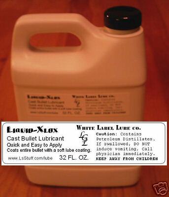 Liquid X-Lox Cast Bullet Tumble Lube 32 oz 