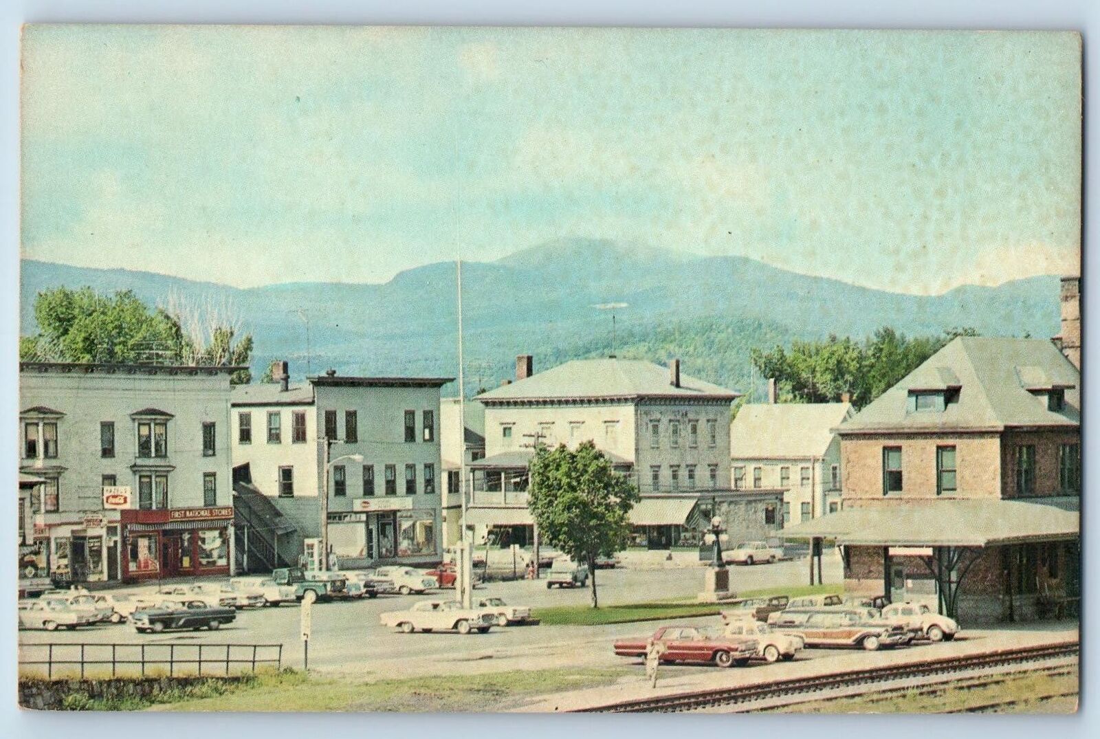 Island Pound Vermont VT Postcard Picturesque Of Island Pound Residence c1960's