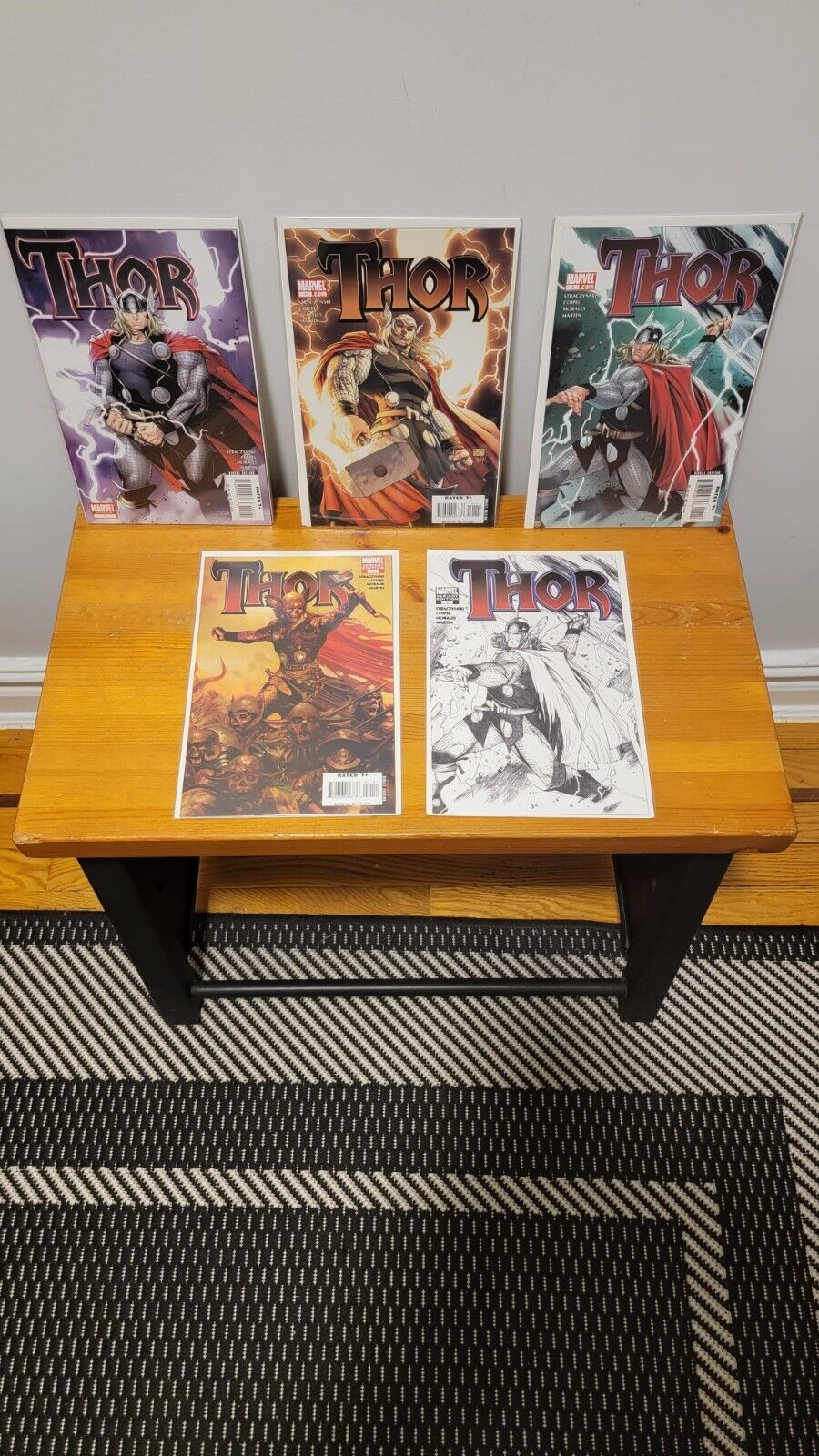 Thor #1 Lot of 5 including Coipel, Turner and Suydam Variants 2007