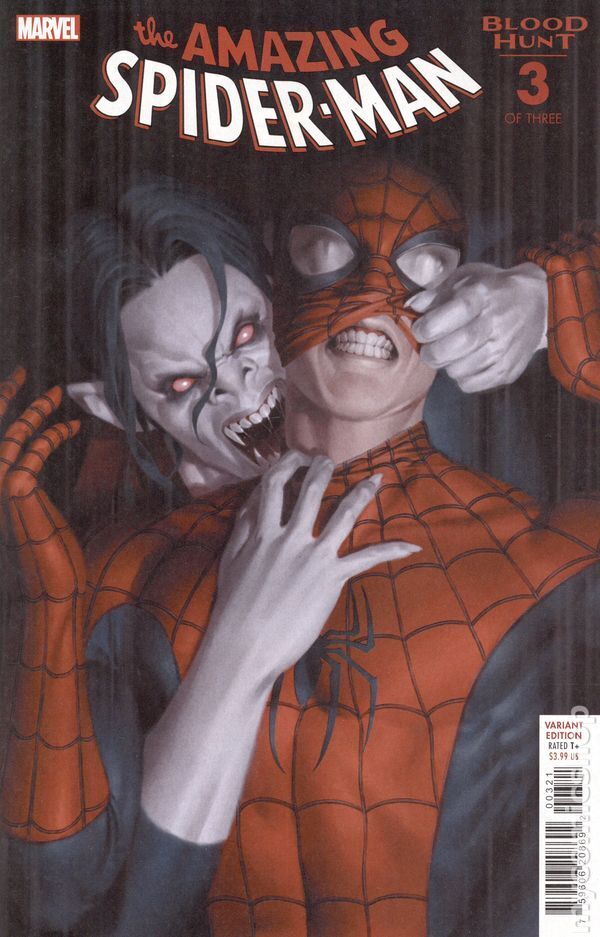 Amazing Spider-Man Blood Hunt #3B Stock Image