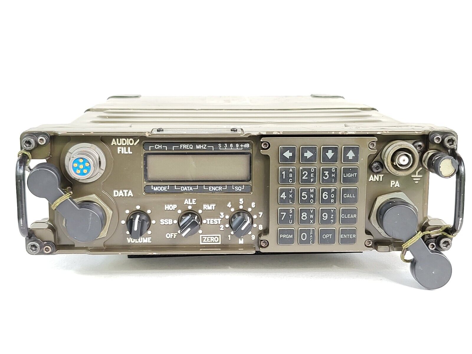 HARRIS AN/PRC-138 Military  Manpack Radio extras - HF VHF SSB AM CW FM 1.6-60MHz