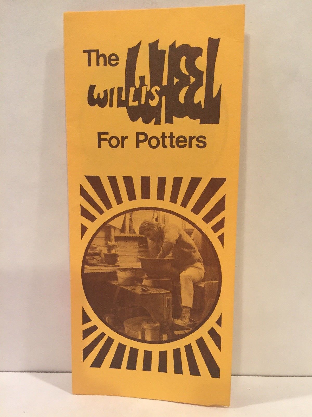 1960s THE WILLIS WHEEL FOR POTTERS  Boulder Colorado Product Brochure