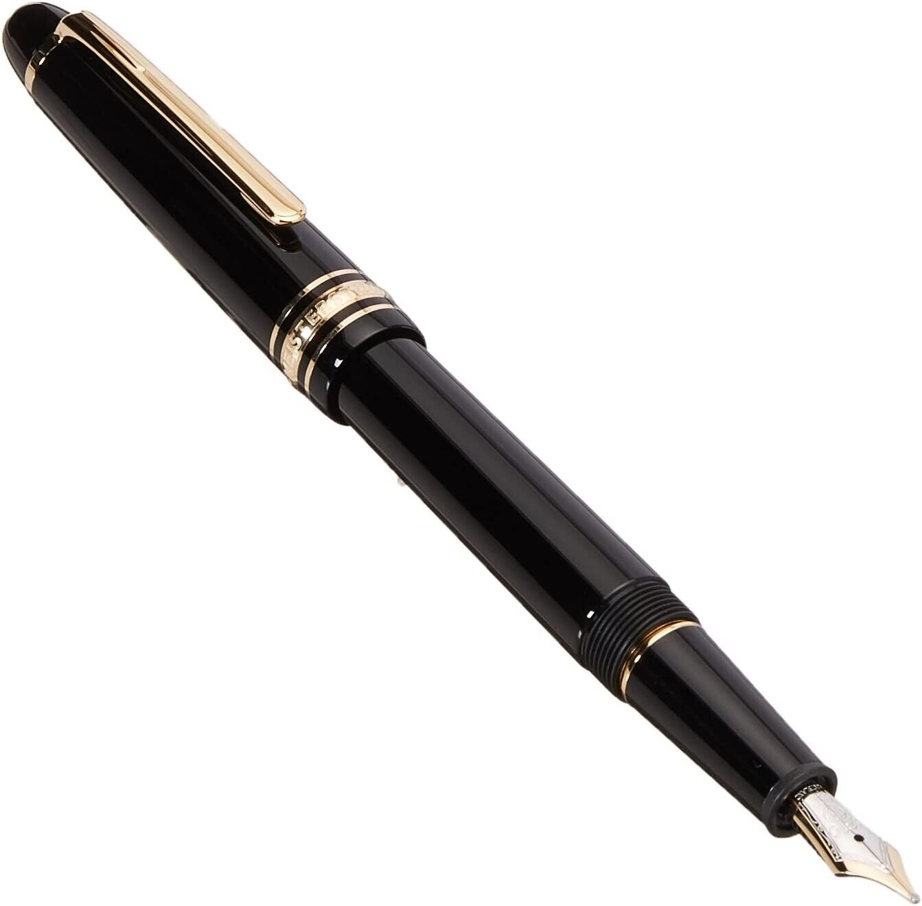NEW MONTBLANC MEISTERSTUCK 145 FOUNTAIN PEN IN GOLD  one Day Special Prices 