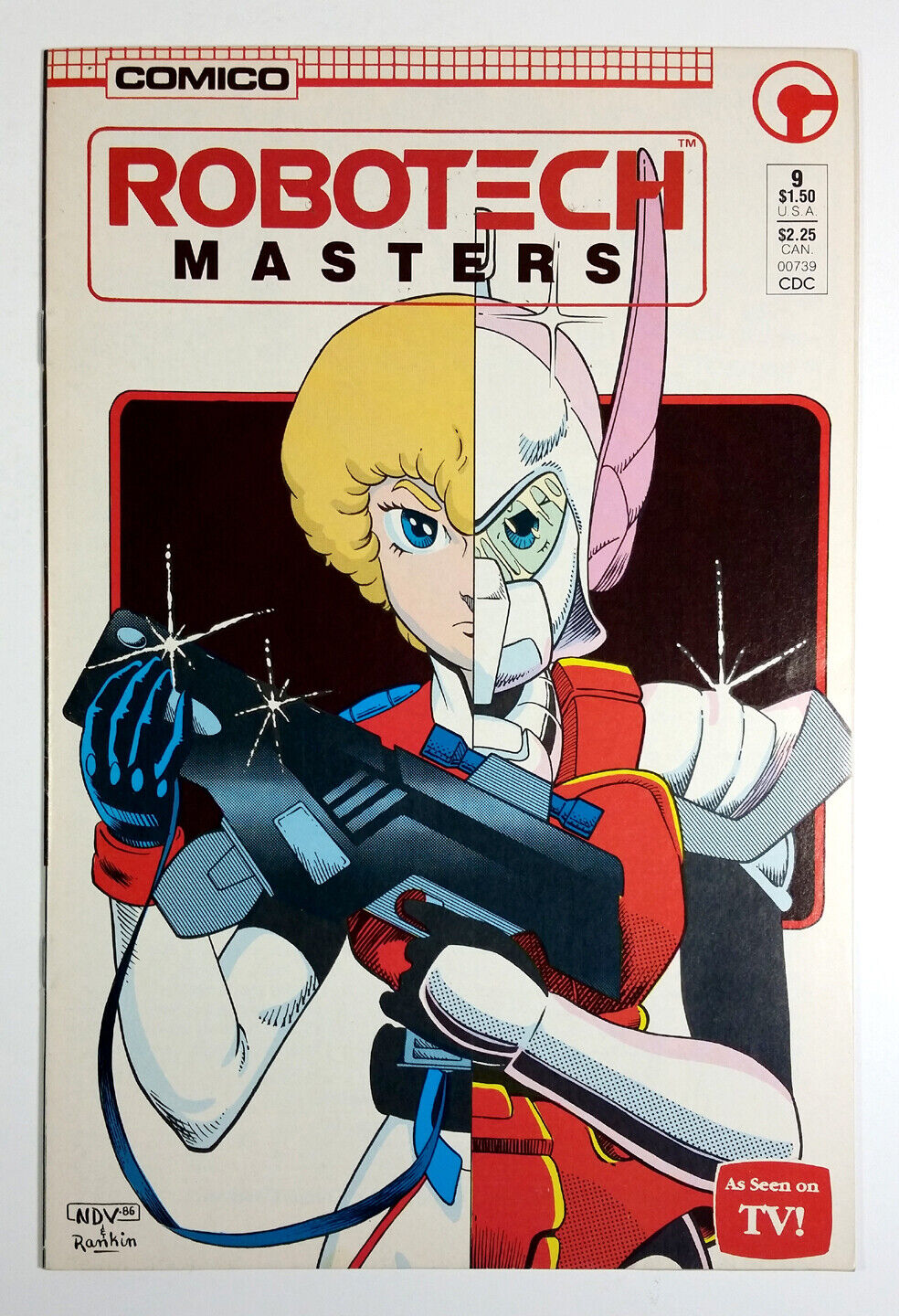 Robotech Masters #9 (1996) Comico Comics