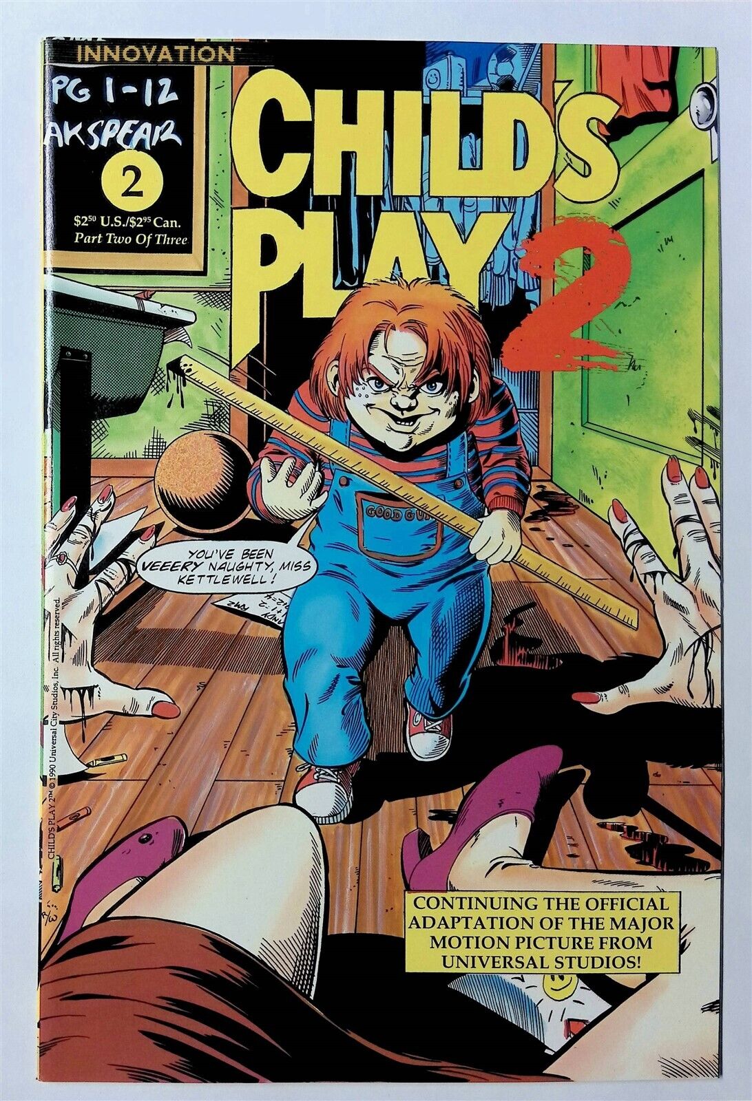 Childs Play 2 #2 (1991, Innovation) VF