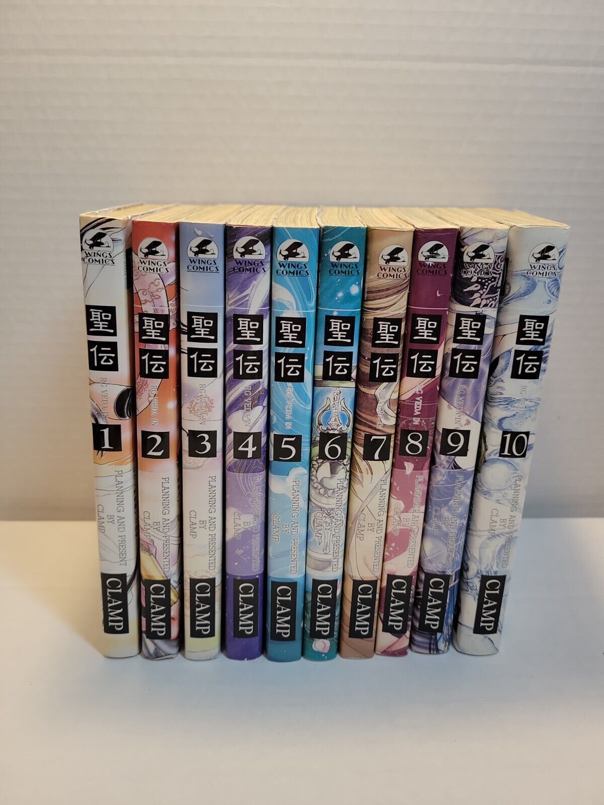 RG Veda Manga Volumes 1-10 Japanese Complete series Tokyopop Graphic Novel - BB3